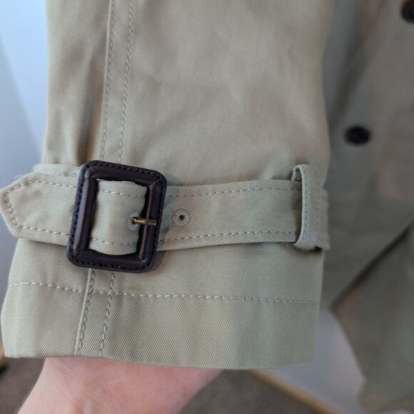 Banana Republic Men's Classic Trench in Tan, Sz XL - Picture 10 of 11